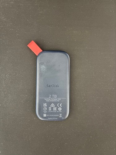 Disque ssd portable sandisk - disque,